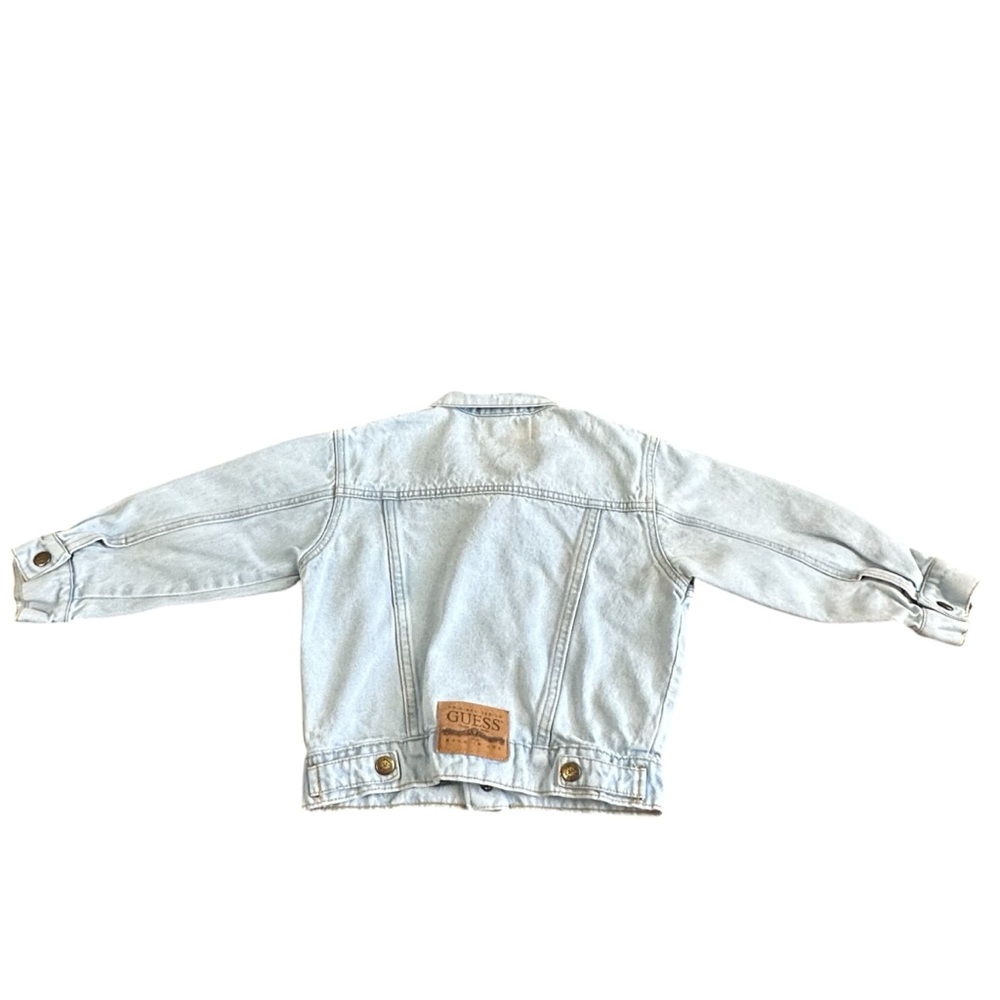 GUESS by Georges Marciano Kids Denim Jacket – Size 2Y–3Y (Made in USA) VINTAGE - Picture 5 of 8